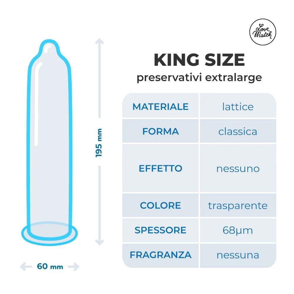 Preservativi King Size Love Match thumbnail 2