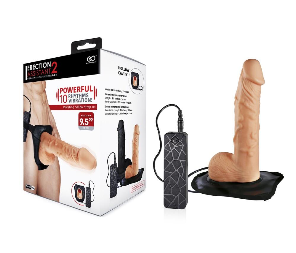 Strap On Vibrante Erection Glow 24 cm thumbnail 3