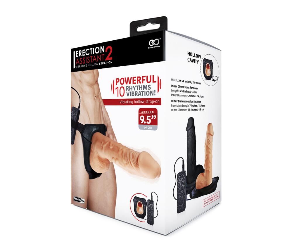 Strap On Vibrante Erection Glow 24 cm thumbnail 2