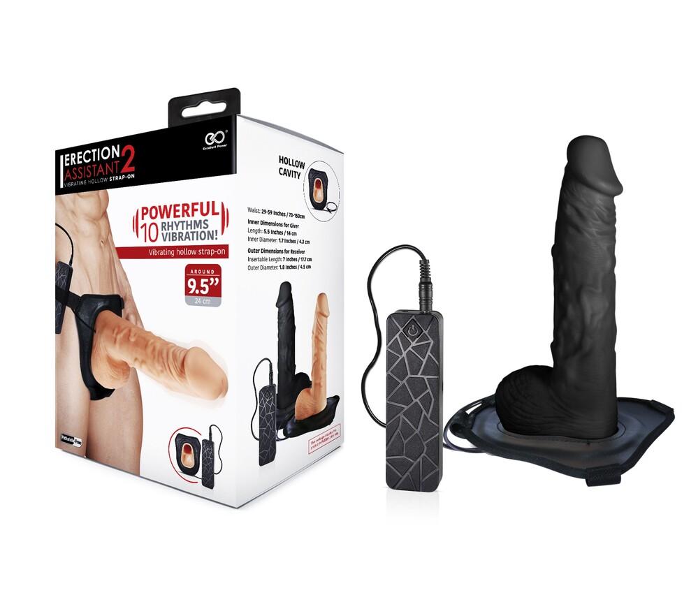 Strap On Vibrante Erection Glow 24 cm thumbnail 3