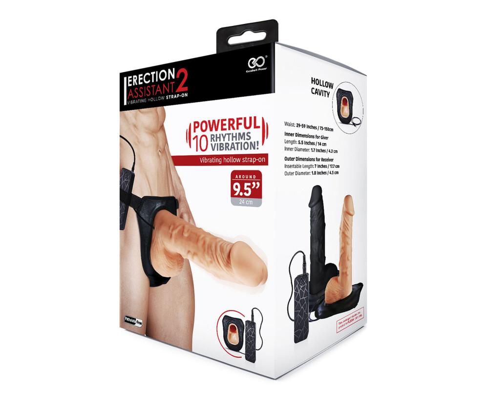 Strap On Vibrante Erection Glow 24 cm thumbnail 2