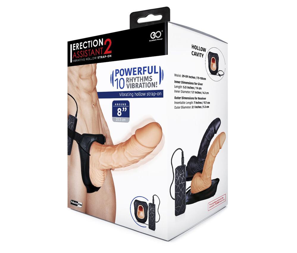 Strap On Vibrante Erection Radiance 20 cm thumbnail 2