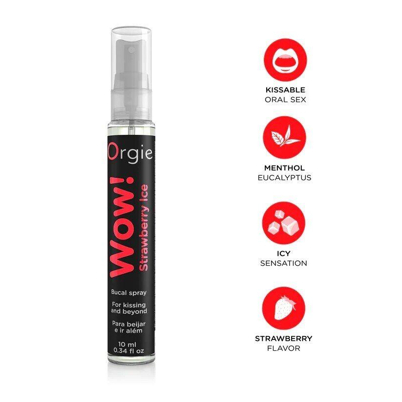 Spray Sesso Orale Wow! Fragola thumbnail 3