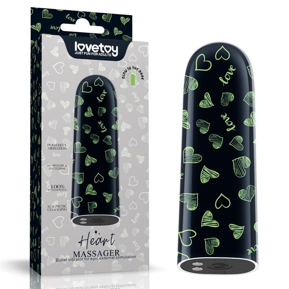 Vibratore Clitoride Glow in the Dark Massager thumbnail 6
