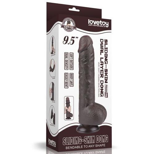 Dildo Realistico Chocolate 24 cm thumbnail 7