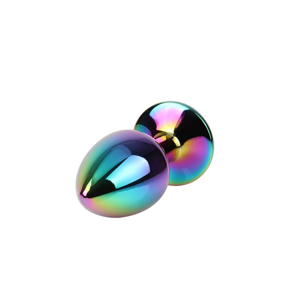 Plug Anale Rainbow Gem Ø 2,7 cm thumbnail 2