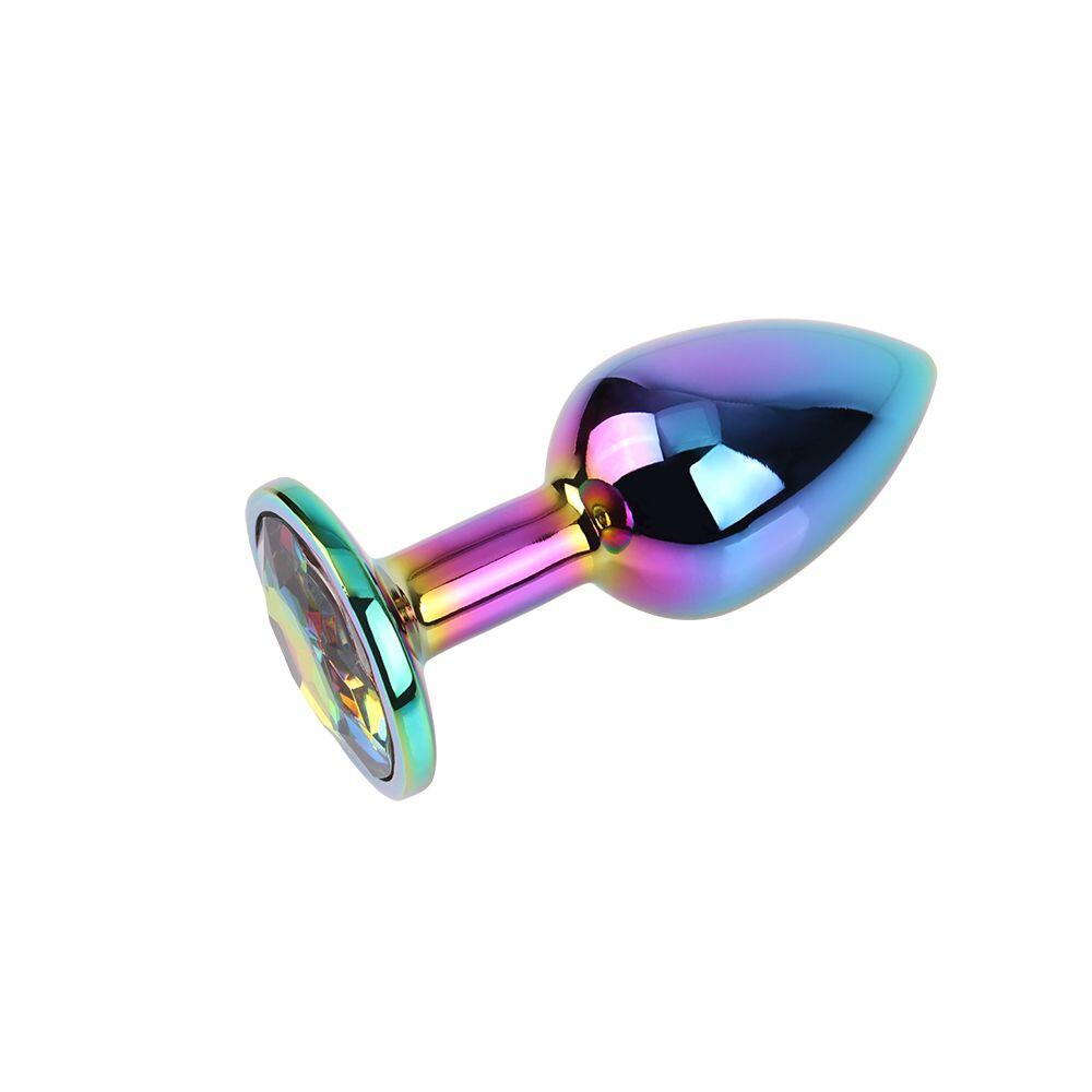 Plug Anale Rainbow Gem Ø 2,7 cm thumbnail 3