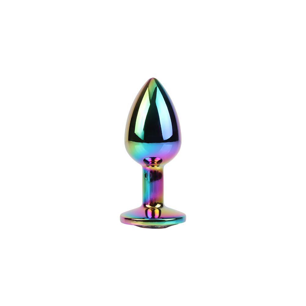 Plug Anale Rainbow Gem Ø 2,7 cm thumbnail 4
