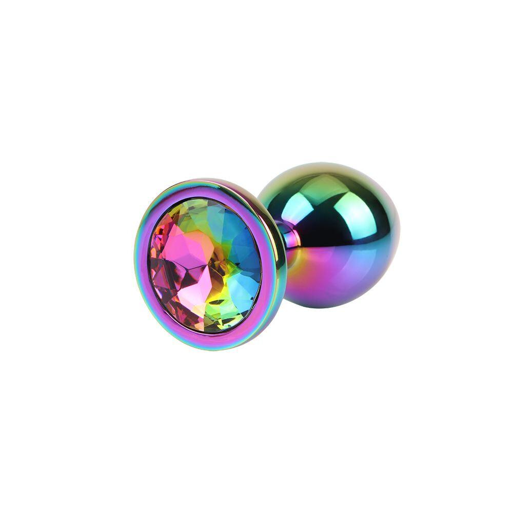 Rainbow Gem Ø 3,3 cm Plug Anale