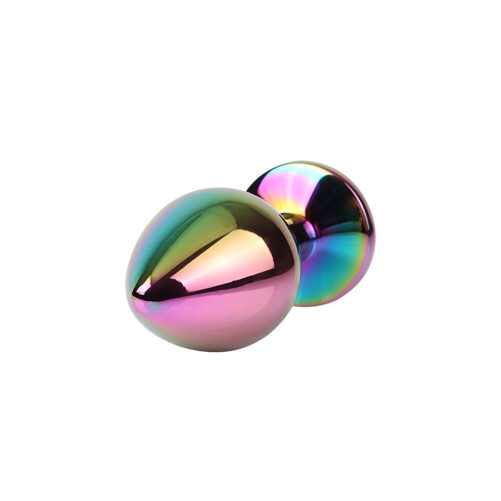 Rainbow Gem Ø 3,3 cm Plug Anale thumbnail 2