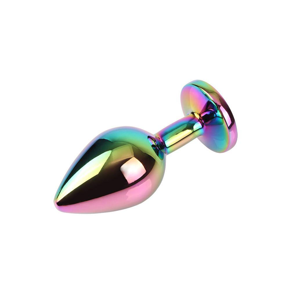 Rainbow Gem Ø 3,3 cm Plug Anale thumbnail 3