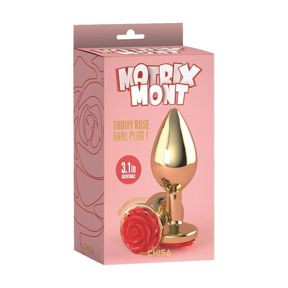 Plug Anale Showy Rose Ø 3,9 cm thumbnail 5