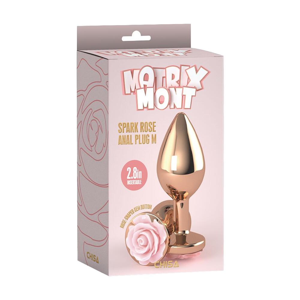 Plug Anale Spark Rose Ø 3,3 cm thumbnail 5
