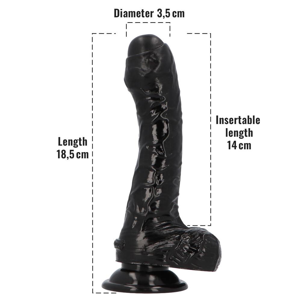 Dildo Profumato Ben Liquorice 18,5 cm thumbnail 4