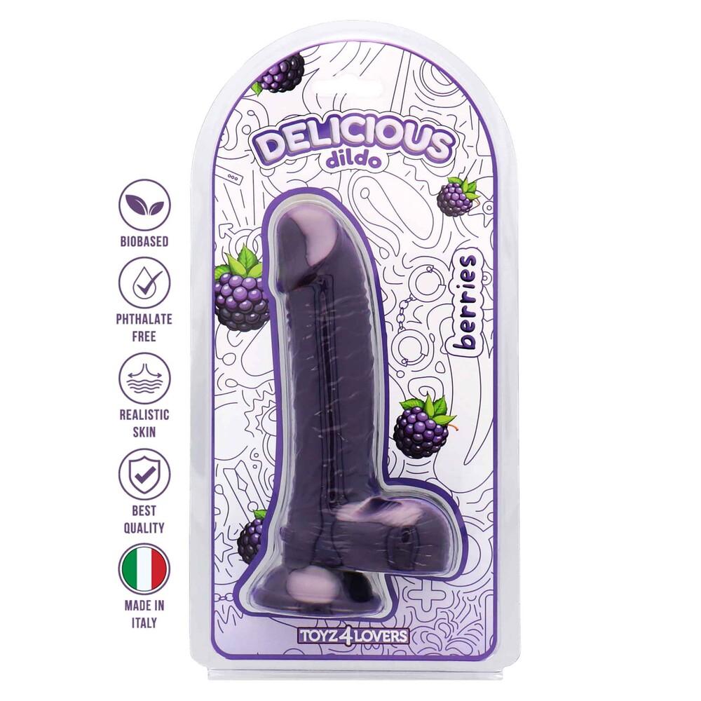 Dildo Profumato Dan Berries 18 cm thumbnail 7