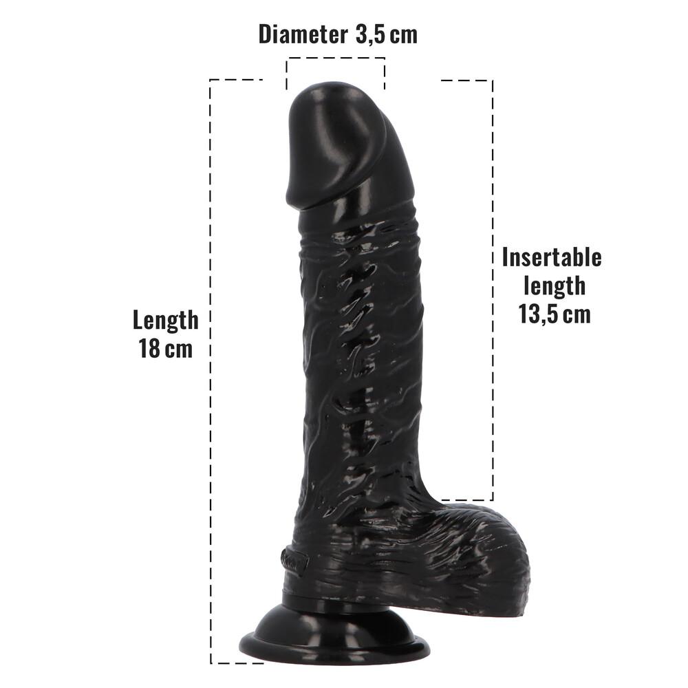 Dildo Profumato Dan Liquorice 18 cm thumbnail 4