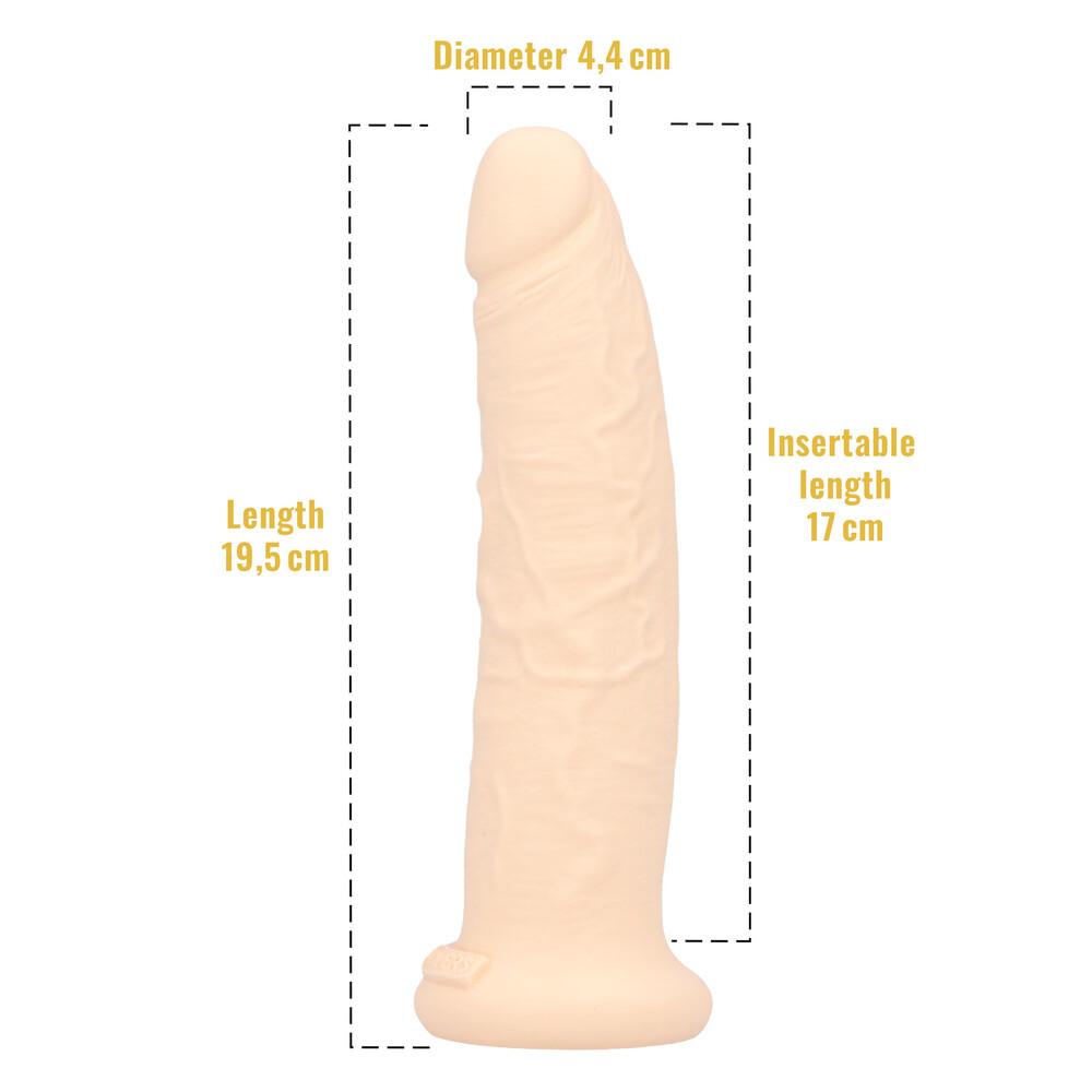 Dildo Profumato Sam Vanilla 19,5 cm thumbnail 4