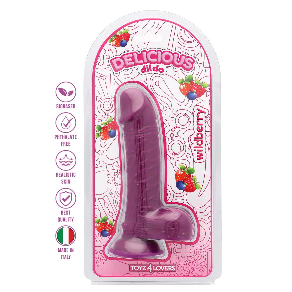 Dildo Profumato Dan Wildberry 18 cm thumbnail 7
