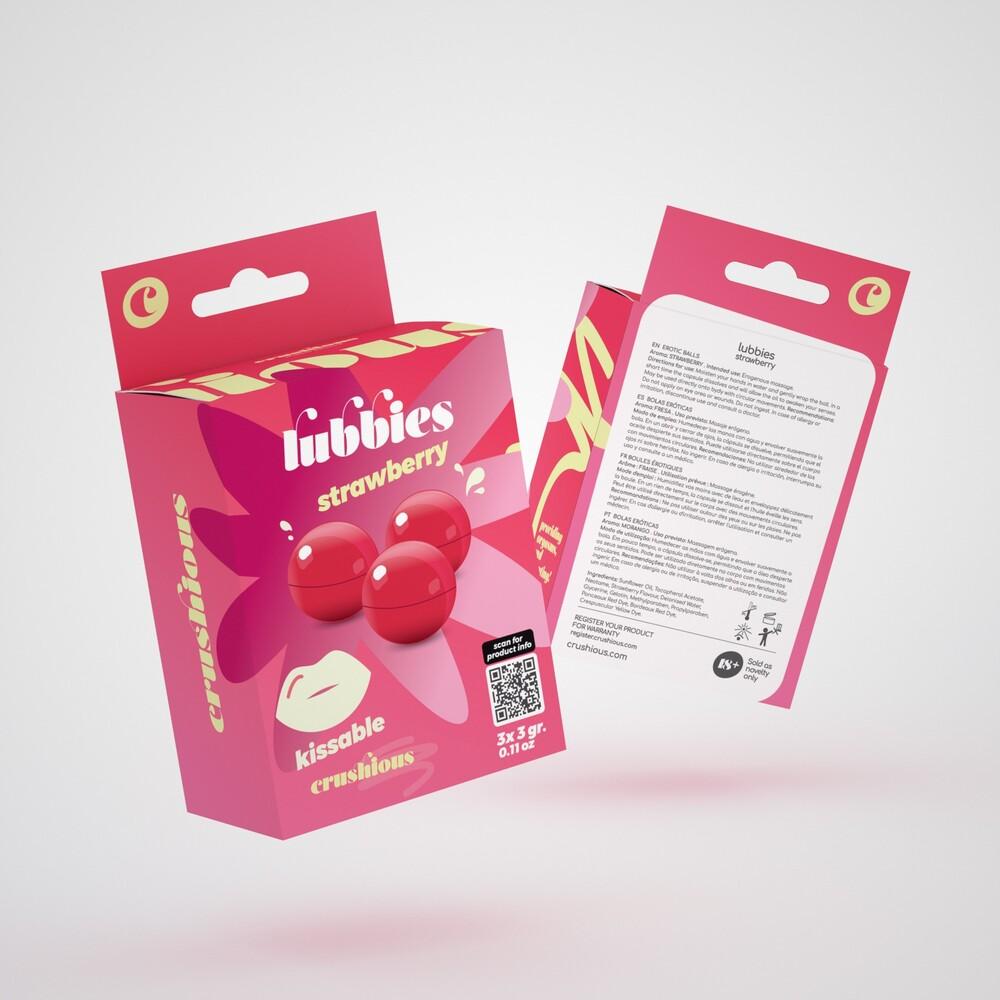 Olio Massaggio Brazilian Balls Fragola thumbnail 5
