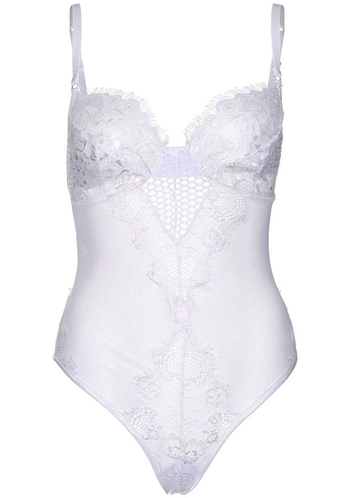 Body Sexy Lace and Sheer Bianco thumbnail 3