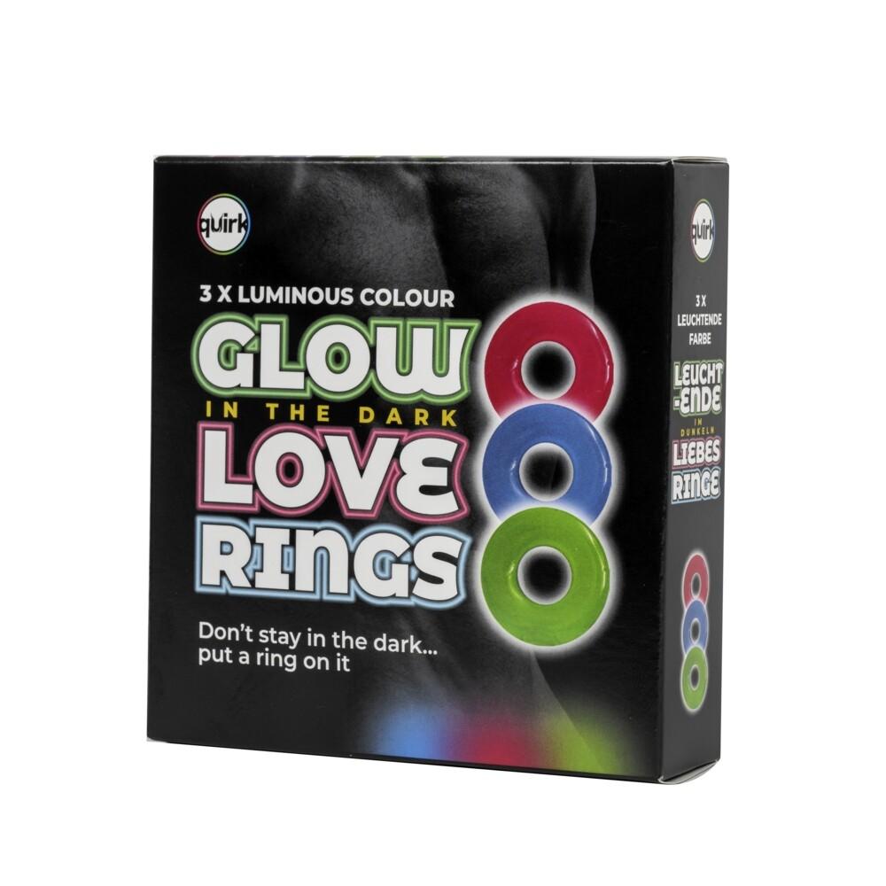 Glow in the Dark Love Anello Fallico thumbnail 4