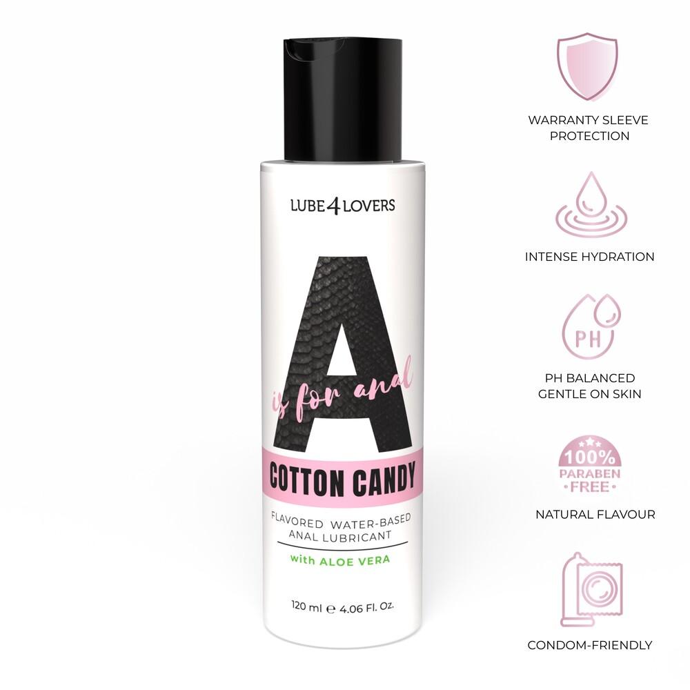 Lubrificante Anale A is for Cotton Candy 120 ml