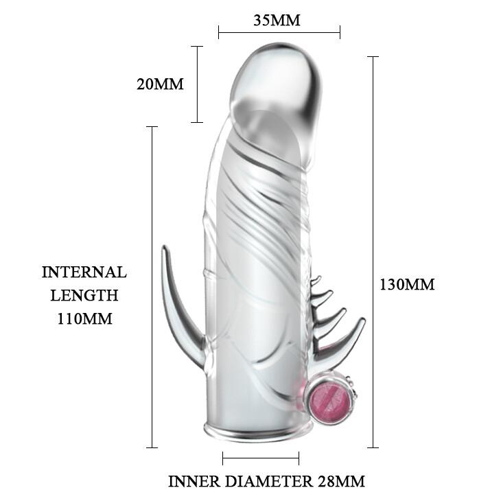 Guaina e Prolunga Pene Sleeves Magic 13 cm thumbnail 6