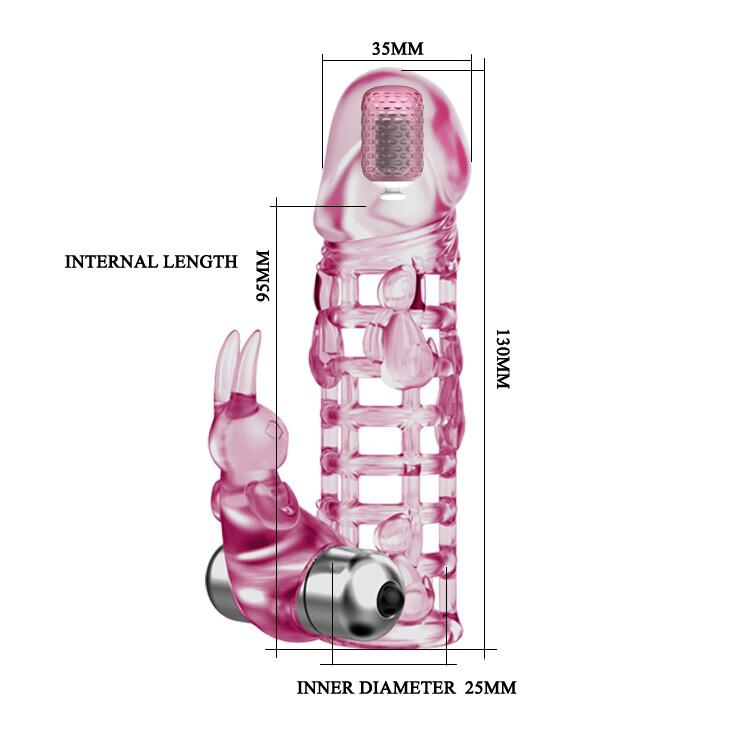 Guaina e Prolunga Pene Ultimate Love Sleeve Cobra 13 cm thumbnail 4