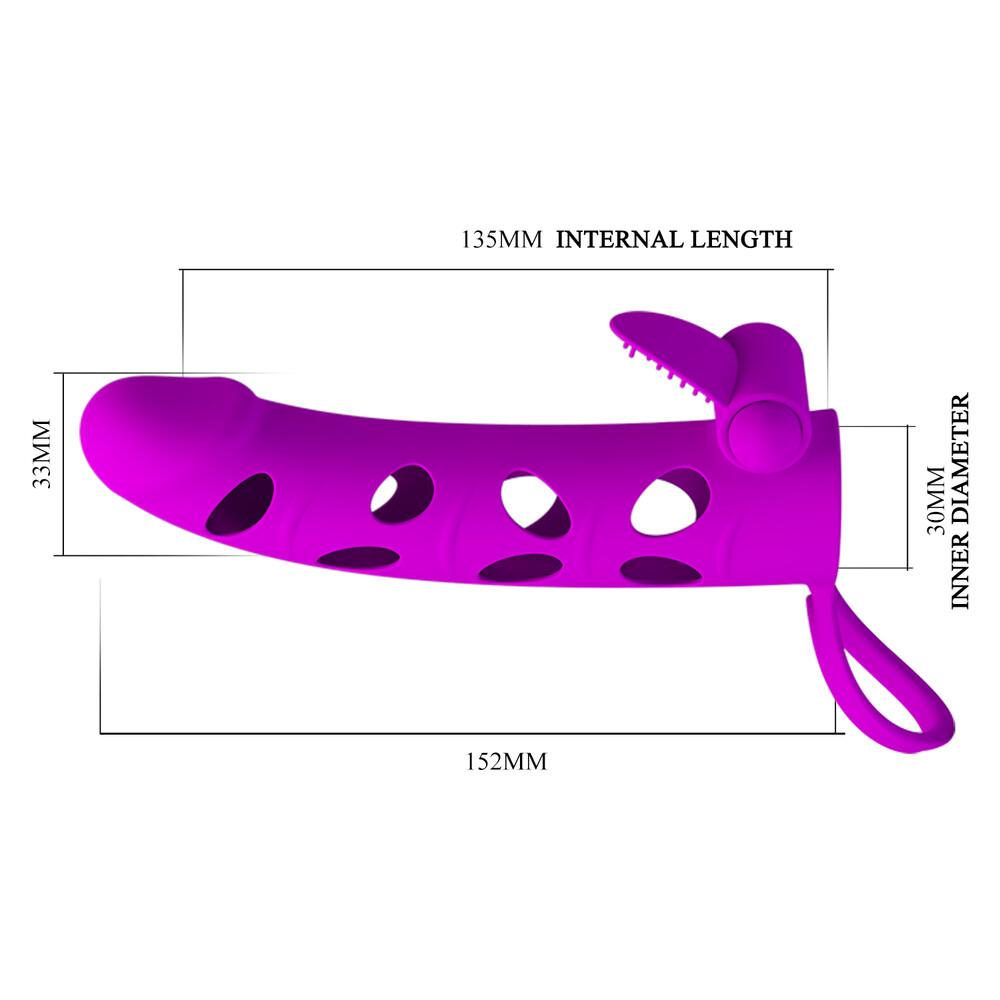 Guaina e Prolunga Pene Vibe Xtender 15 cm thumbnail 4