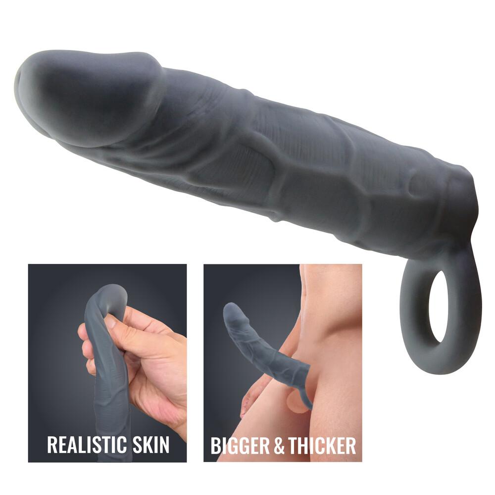 Guaina e Prolunga Pene Large 18 cm thumbnail 2
