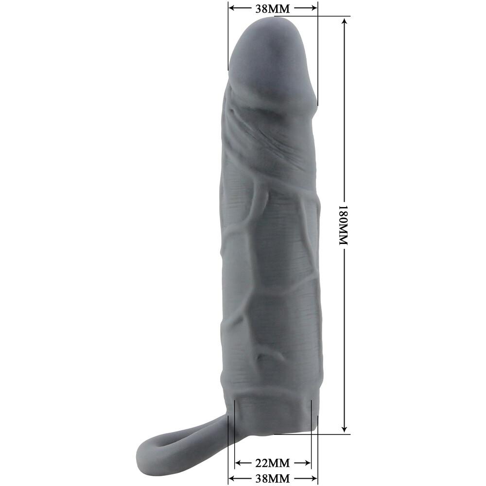 Guaina e Prolunga Pene Large 18 cm thumbnail 10