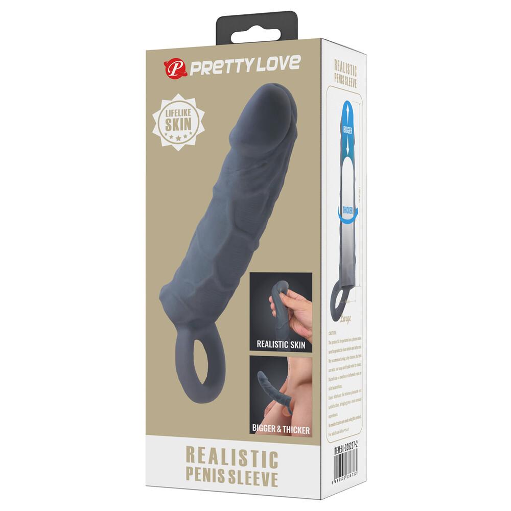 Guaina e Prolunga Pene Large 18 cm thumbnail 11