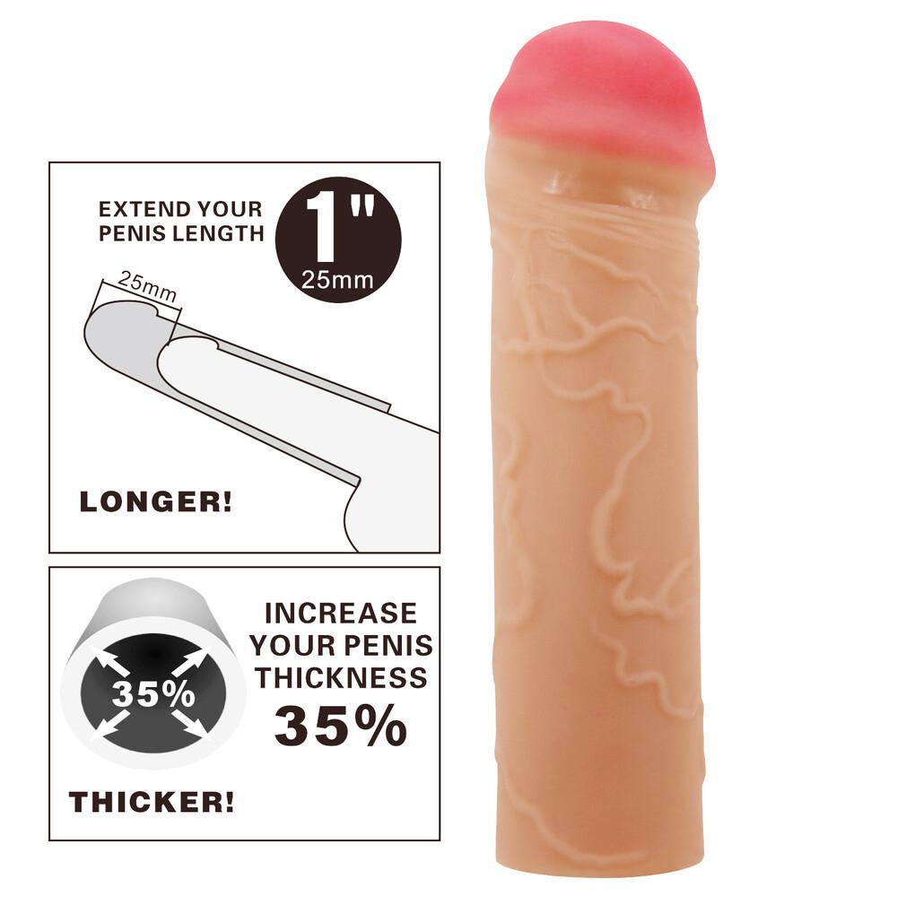 Guaina e Prolunga Pene Nile 16,5 cm thumbnail 4