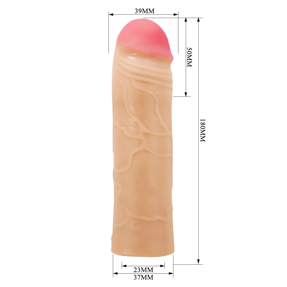 Guaina e Prolunga Pene Chane 18 cm thumbnail 7