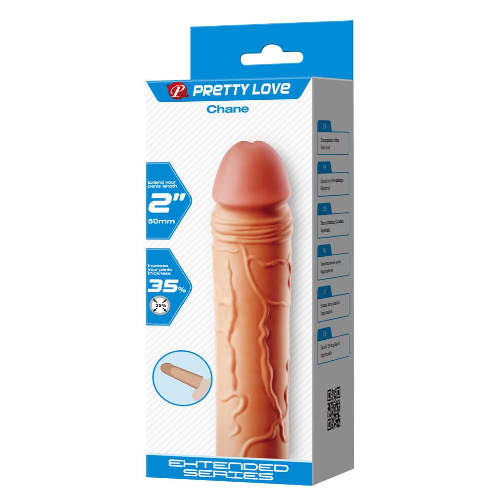Guaina e Prolunga Pene Chane 18 cm thumbnail 8