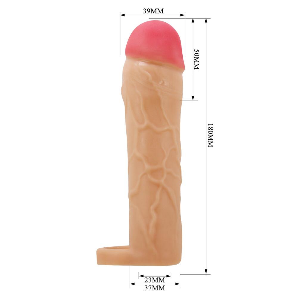 Guaina e Prolunga Pene Hani 18 cm thumbnail 7