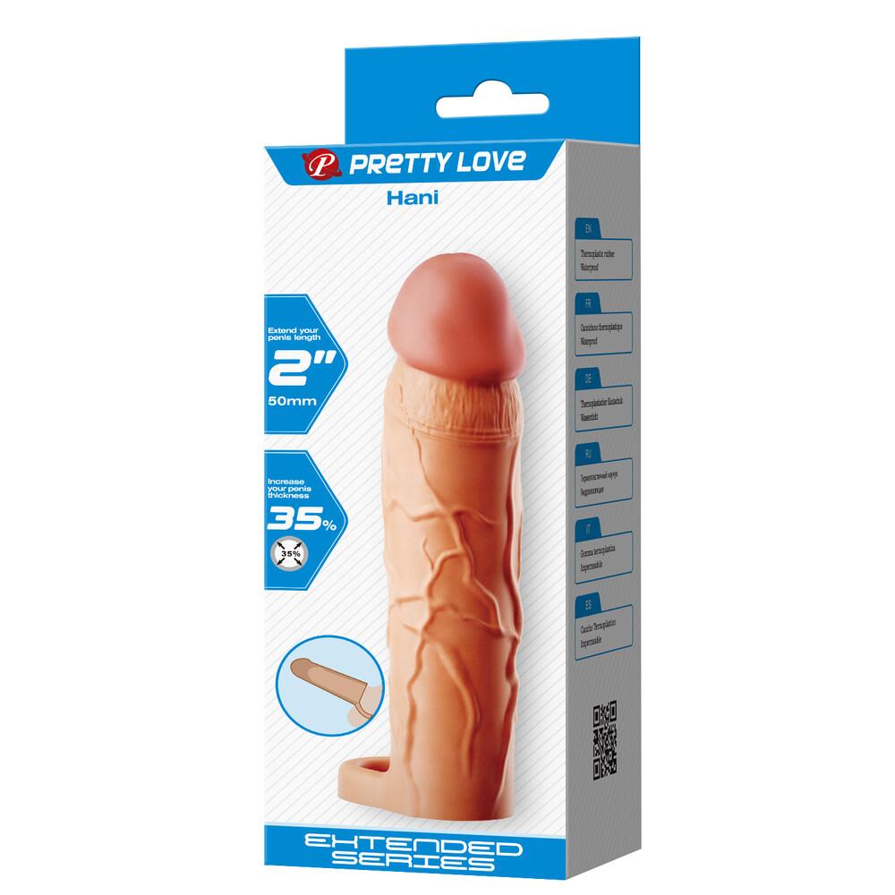 Guaina e Prolunga Pene Hani 18 cm thumbnail 8