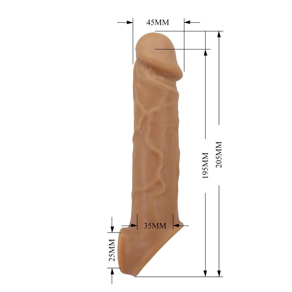Guaina e Prolunga Pene Lionel 20,5 cm thumbnail 8