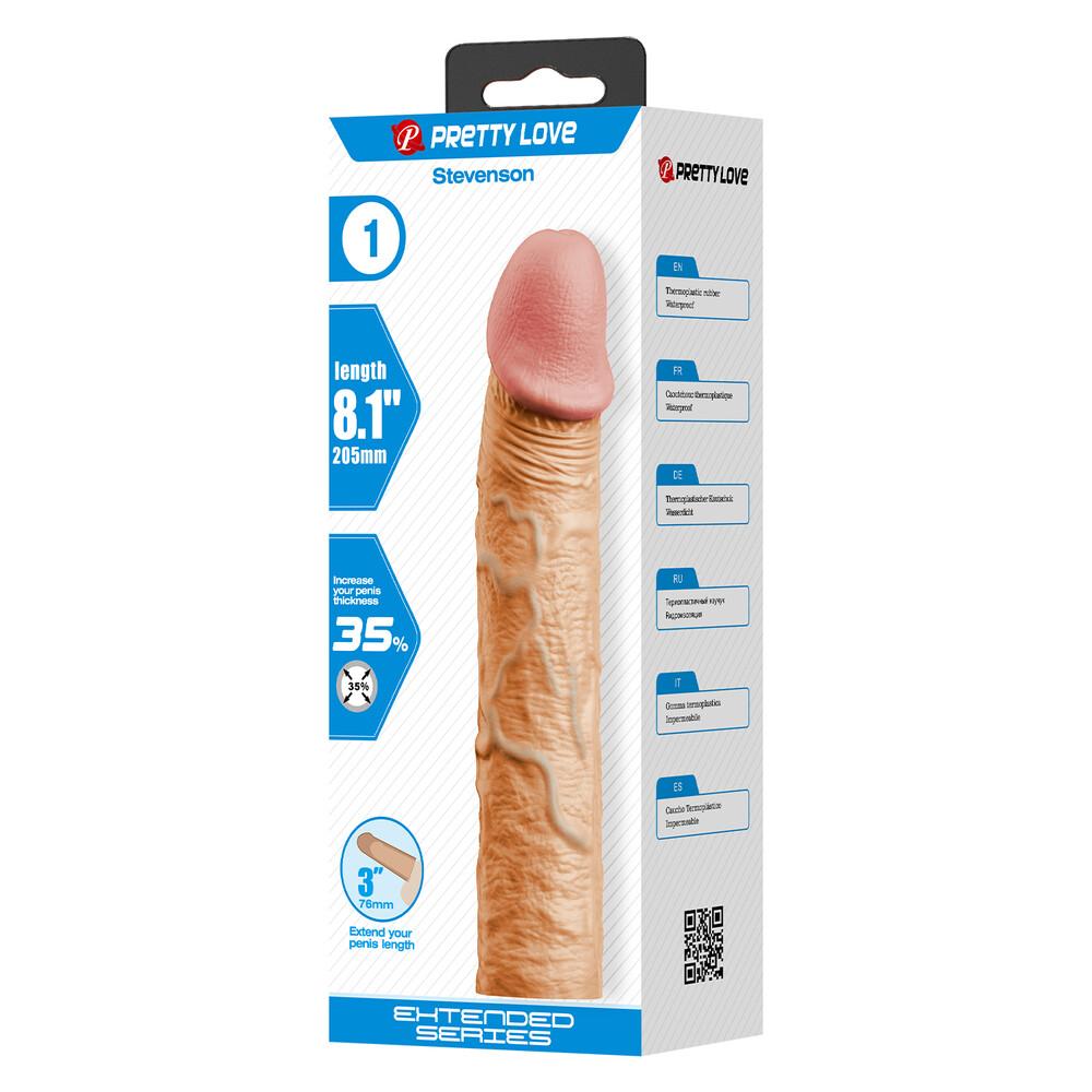Stevenson 20,5 cm Guaina e Prolunga Pene thumbnail 13