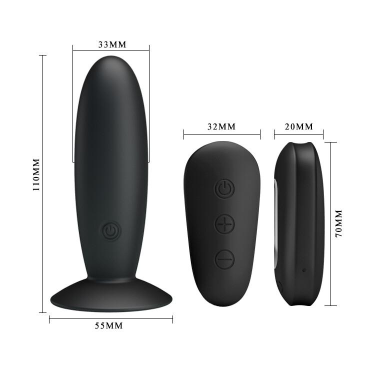 Vibratore Anale Remote Control Raven thumbnail 6