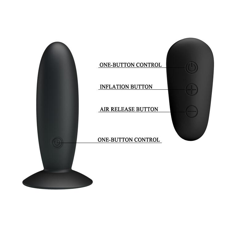 Vibratore Anale Remote Control Raven thumbnail 7
