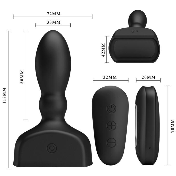 Vibratore Anale Inflatable Pulse thumbnail 6