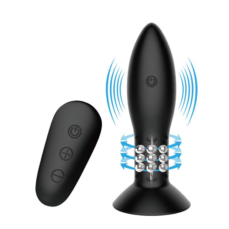 Vibratore Anale Rotation Beads Eclipse