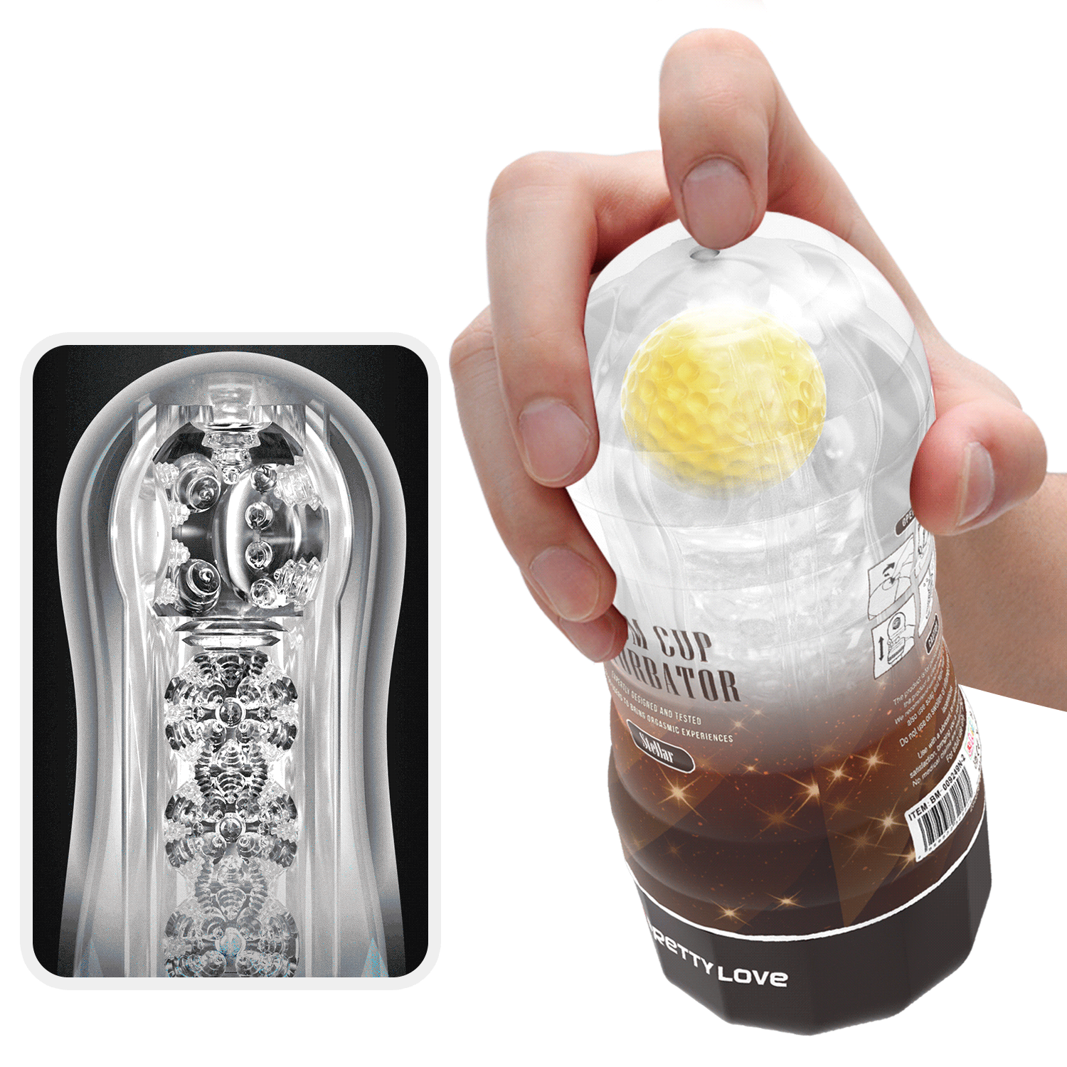 Masturbatore Vacuum cup Stellar thumbnail 4