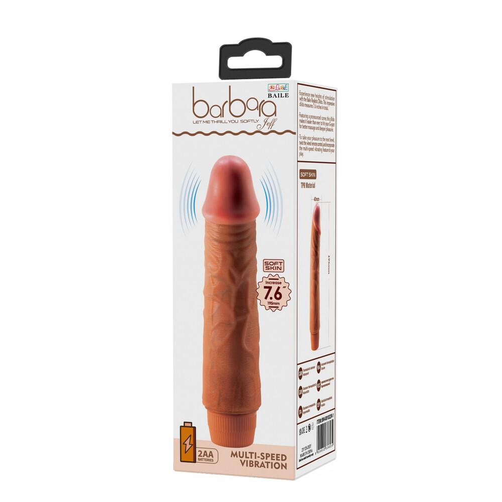 Vibratore Realistico Barbara Jeff 19,5 cm thumbnail 11