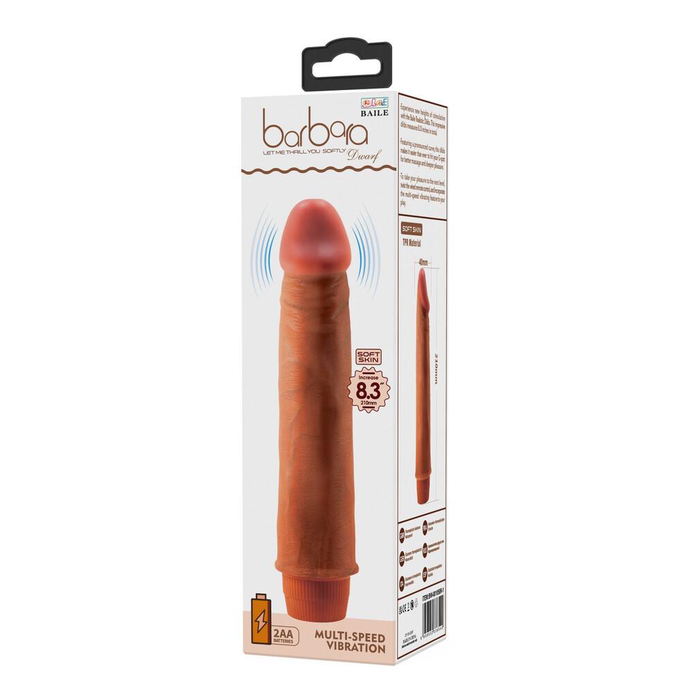 Vibratore Realistico Barbara Dwarf 21,5 cm thumbnail 11