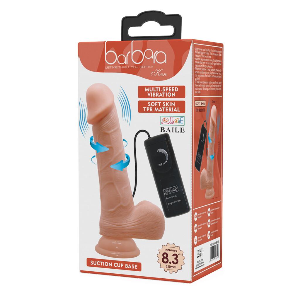 Vibratore Realistico Barbara Ken 21 cm thumbnail 10