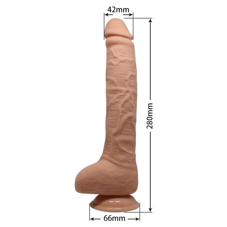 Dildo XXL Beautiful Vibrant Dick 28 cm thumbnail 7