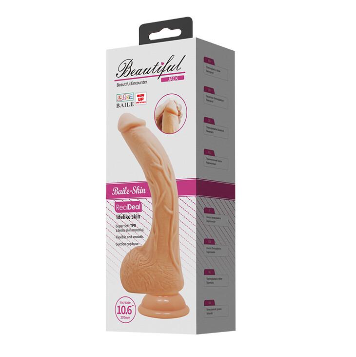 Dildo XXL Beautiful Vibrant Jack 27 cm thumbnail 10