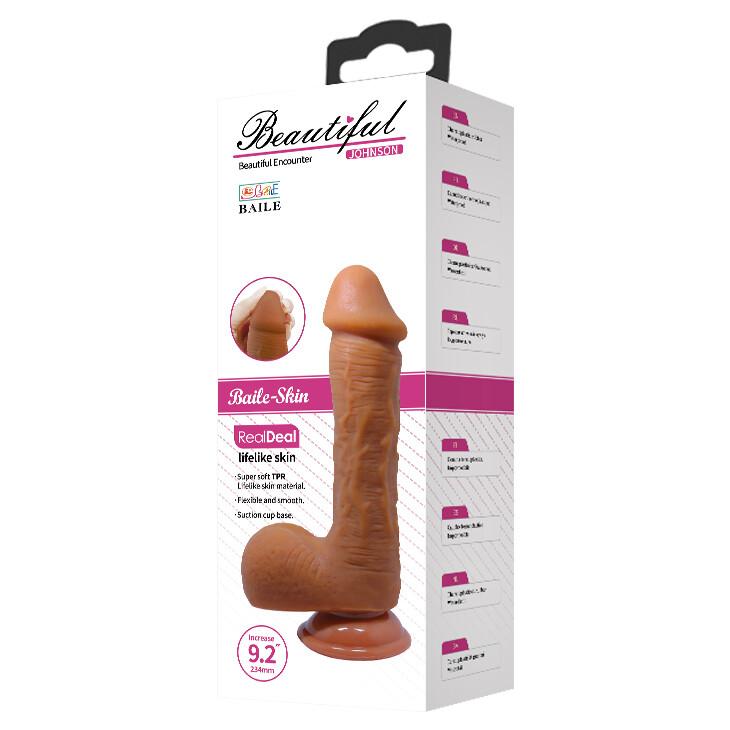 Dildo Realistico Beautiful Johnson 23,4 cm thumbnail 10